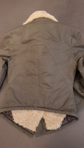 MARC NEW YORK jacket faux fur sherpa collar - Picture 12 of 12